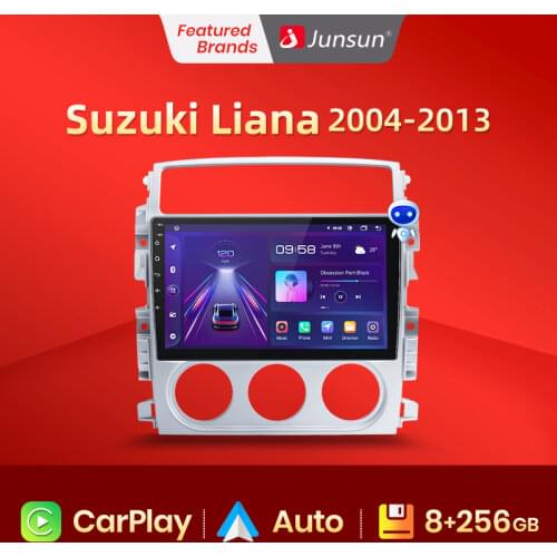 Junsun V1 pro Android 10 For Suzuki Liana 2004 - 2008 Car Radio Multimedia Video Players Android Auto CarPlay 2 din dvd