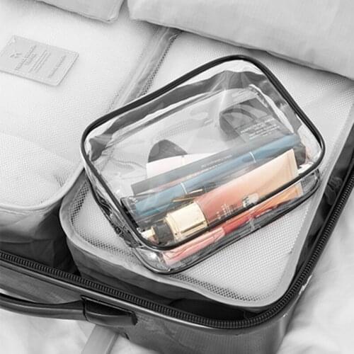 Toiletry Bag Make Up Pouch Wash Bags Transparent Pvc Bags Travel Organizer Clear Makeup Bag Beautician Cosmetic Bag Beauty Case