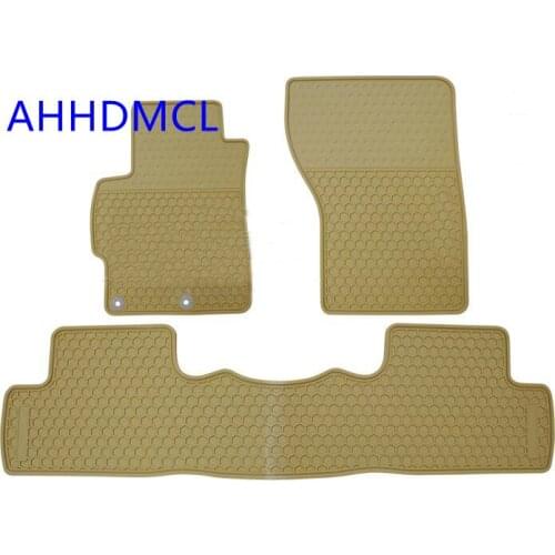 Carpets Car Rubber Floor Mats Anti Slip Mat Feet Pad For Mitsubishi Grand Lancer Left Hand Drive
