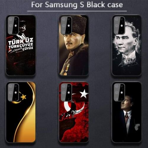 Mustafa Kemal Ataturk Turkey Phone Case for Samsung S20 plus Ultra S6 S7 edge S8 S9 plus S10-5G lite 2020 S10E