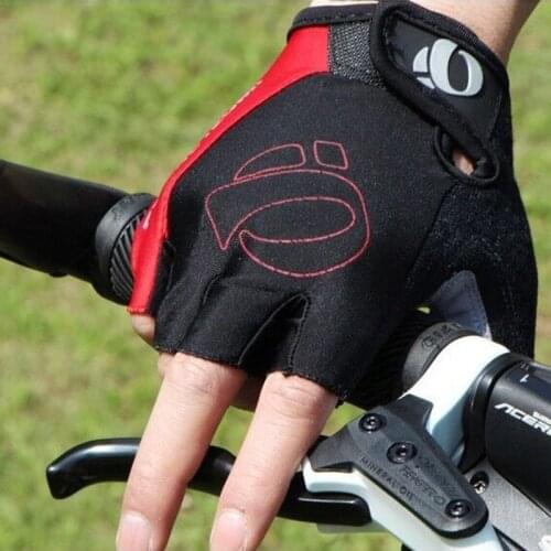 1Pair Breathable Cycling Gloves Half Finger Anti Slip Riding Gloves Men Women Sports Bicycle Anti Shock Gloves Bike Accessories