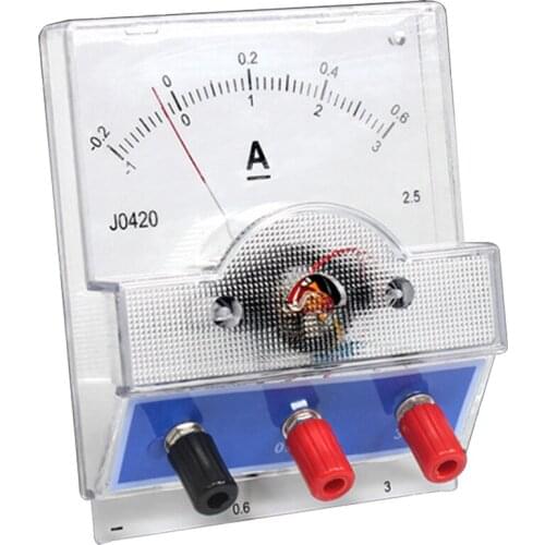 Projection ammeter DC transparent Teaching demonstration Physical electricity Experimental instruments Grade 2.5