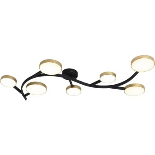Nordic LED celling chandeliers leaf branch celling Lamp gold white Lamp Creative Personality for Living Room bedroom dining room