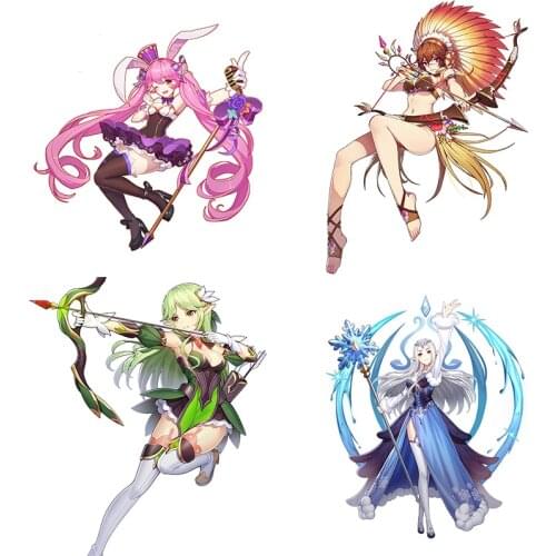 Three Ratels CDM328 Magician Hot game anime sticker vinyl japanese anime stickers car stickers