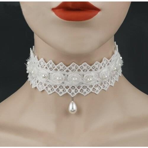 YiYaoFa Vintage Choker Necklace & Pendant False Collar Statement Necklace for Women Accessories Party Jewelry Y523