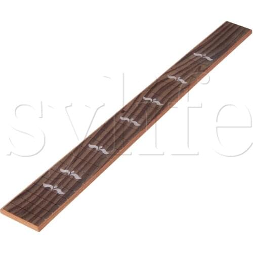41" 20 Frets DIY Acoustic Guitar Part Fingerboard with Swallow Shape Inlaided