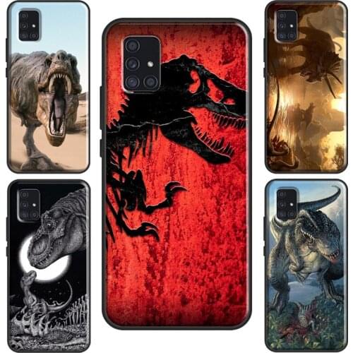Jurassic Dinosaur Pattern For Samsung A21S A20e A11 A31 M31 M30S Case For Galaxy A40 A10 A71 A70 A51 A50 Cover