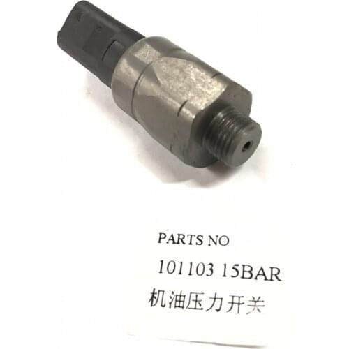 101103 Oil Pressure Sensor fit for XCMG XCMG Liugong Sany Excavator Parts 15bar 20bar