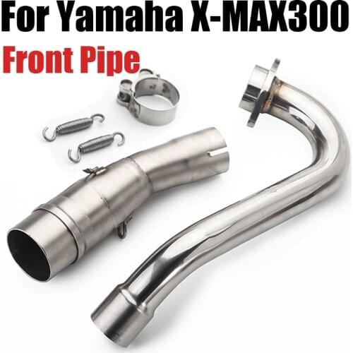 For Yamaha X MAX 300 XMAX300 XMAX 300 XMAX250 X-MAX250 Slip-On Middle Link Pipe full system Exhaust Muffler Fit All 51mm