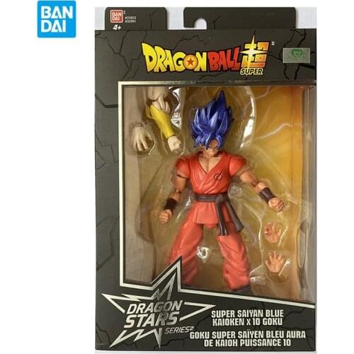 Original Bandai Dragon Ball Super Dragon Star 6 Inch Goku Theater Version Action Figure Collection Model Toy Kids Toys for Boys