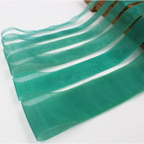 Hs280, Free Shipping 5yards Net solid color organza ribbon De Noce Decorations Decoration Crafts, DIY Materials By Hand