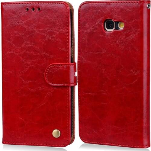 Luxury Leather Wallet Case For Samsung Galaxy A5 2017 Stand Card Holder Case For Samsung A 5 2017 Magnetic Skin Flip Phone Cover