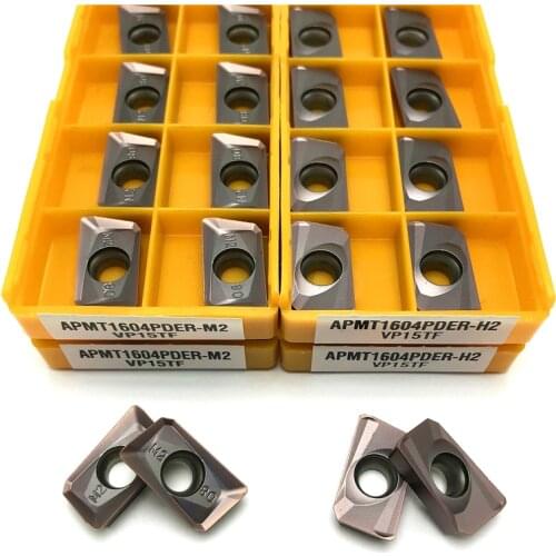 APMT1604 M2 APMT1604 H2 Carbide inserts turning tool CNC metal lathe tool For BAP400R Milling tool holder CNC Milling insert