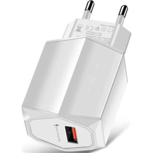 18W Fast Charge 3.0 Fast Charger Wall Charger Fast Charge Mobile Phone Charging Adapter for