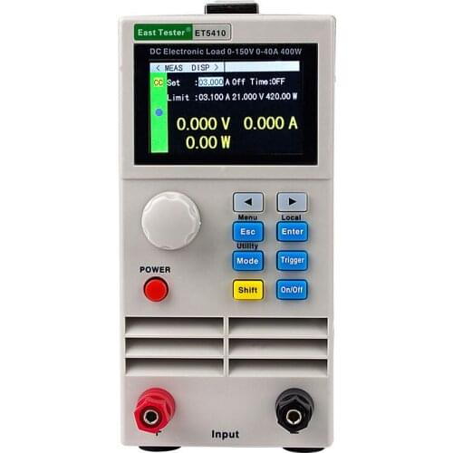 400W ET5410 DC Digital Professional Programmable Electrical Load Battery Tester 150V 40A Discharge Meter Monitor check Tools