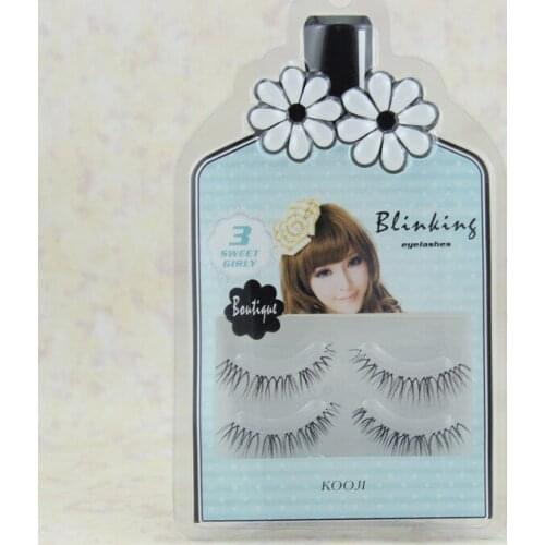 50set 3pair/set 3D mink hair Beauty Thick Long False Mink Eyelashes Fake Eye Lashes Eyelash High Quality new
