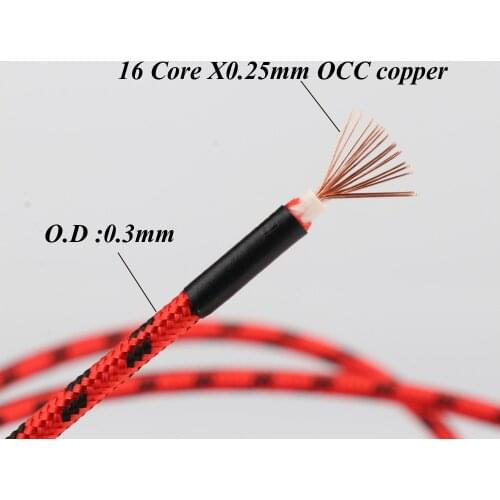 High purity 99.998% pure copper western electric Wire Hi-End AMP VCD DVC CD plater power cord Speaker Audio Bulk cable
