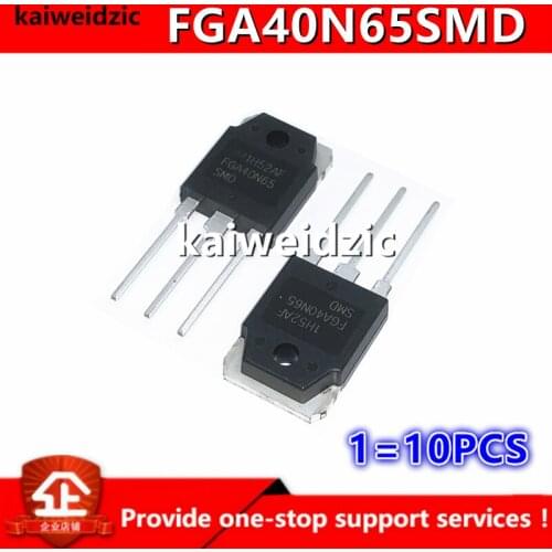 Kaiweikdic New imported original FGA40N65 FGA40N65SMD TO-3P 40A650V MOSFET commonly used in IGBT welding machine
