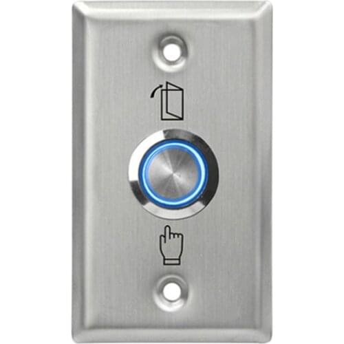 Backlight Stainless Steel Exit Button For Switch Access Release Opener Sensor Control Door System Push