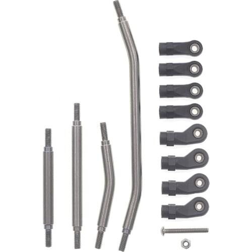 4x 1/10 Metal M4 Steering Links Kit for GEN8 Car Buggy Trucks Upgrade