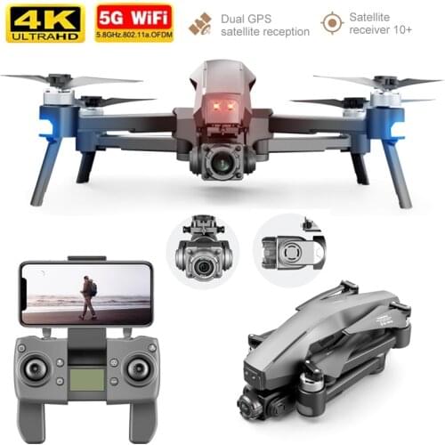 SJRC Z5 Drone with HD Camera 720P/1080P GPS Drone 2.4G/5G Wifi FPV Quadrocopter Altitude Hold Follow Me Mode Dron vs Visuo XS816