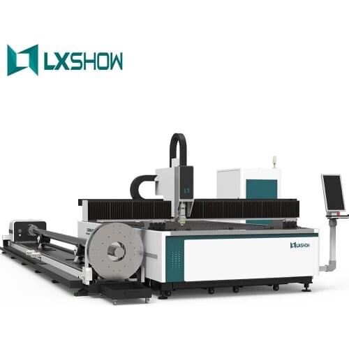 Best Service Open Type Fiber Laser Cutting Machine With Rotary