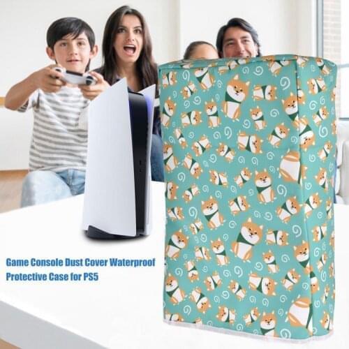 Game Console Dust Cover Dust-proof Protective Case for PS5 Game Console Dust Cover Game Accessories