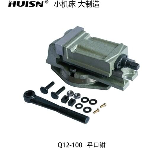 Light and heavy weight increase 4 inch bench vise household industrial grade auto repair vise flat jaw table