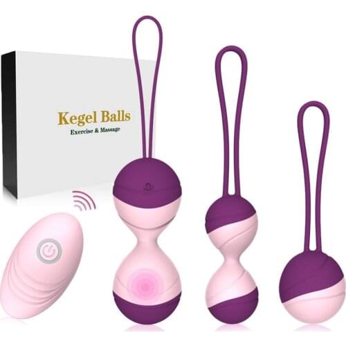 Vaginal Balls Chinese Balls For Women Sex Balls Trainer Kegel Simulator Remote Control Vibrating Egg Kegel Weights Smart Ball