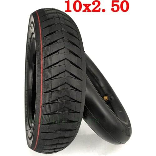 High Performance 10x2.50 Inner Outer Tire 10 Inch Thickening Tyre for Electric Scooter Balance Drive Bicycle Parts