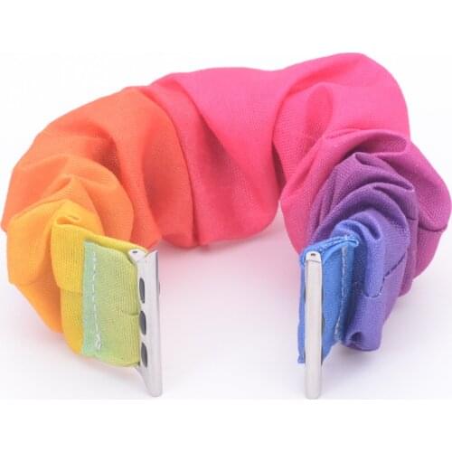 High quality Cloth 42mm 38mm strap for iwatch sports link Bracelet for Apple Watch band Cloth series 19 colors