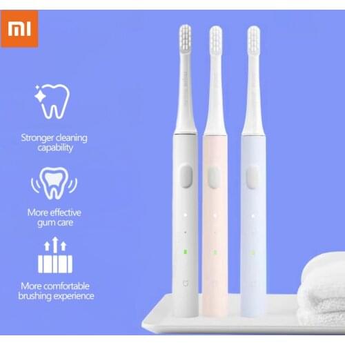 Xiaomi Mijia T100 Sonic Electric Toothbrush Adult Waterproof Ultrasonic automatic Toothbrush USB Rechargeable
