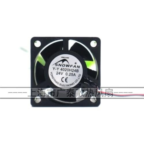 YY4020H24B 4020 Cooling Fan 4cm 24V Inverter Fan Airflow