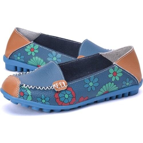 2021 spring and autumn womens flat shoes leather shoes casual flat shoes womens flat shoes womens shoes