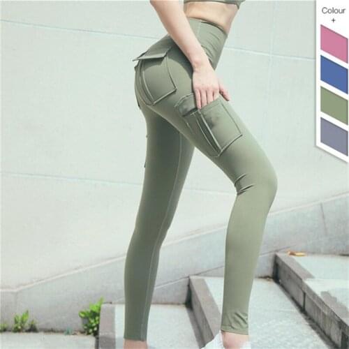 2019 Hot sale ladies sports trousers yoga running gym fitness seamless workout leggings high waist training tights for women