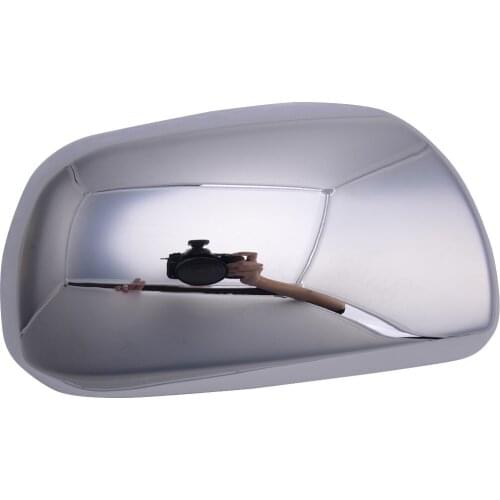 2pcs Car Side Door Wing Rearview Mirror Cover Cap Trim ABS Silver Fit For Toyota Highlander Sienna