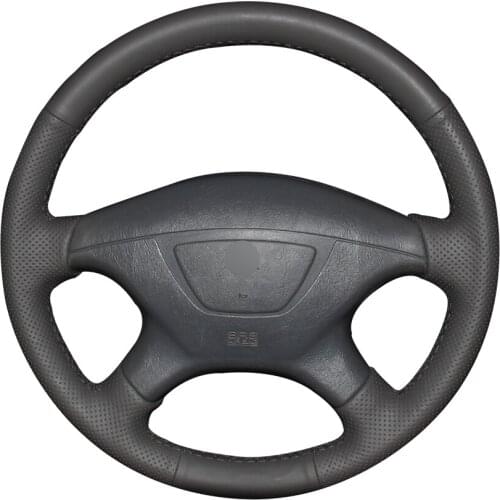 Safe Non-Slip Wear Resisting Artificial Leather Car Steering Wheel Cover for Mitsubishi Pajero Sport 2004 Montero Sport 2004