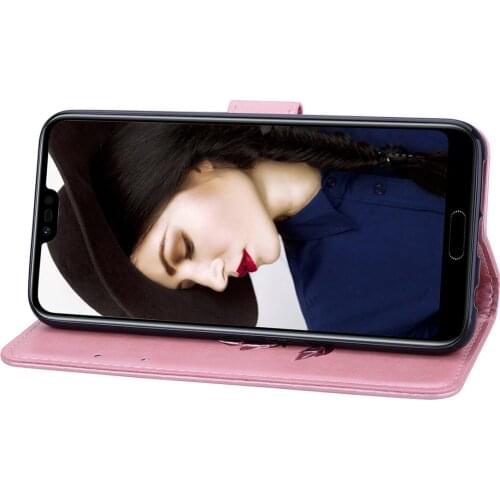 For funda Huawei Honor 10 Case Leather PU Stand Case For Huawei Honor 10 Lite Case Luxury Flip Wallet Leather Cover Coque