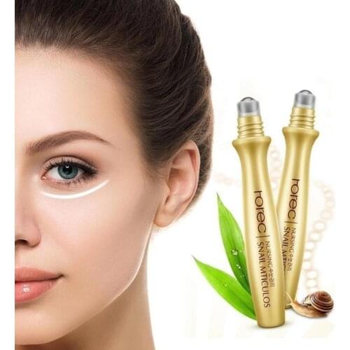 Skin Care Eye Massage Cream Snails Serum Slide Ball Essence Firming Circles Under Wrinkle Anti-puffiness Remover Dark Bags H8M6
