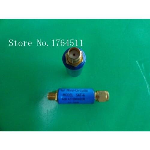 [LAN] switch MINI SAT-6 DC-1.5GHz 6dB 2W SMA coaxial fixed attenuator --5PCS/LOT