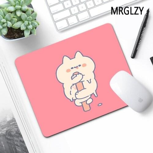 MRGLZY Cute Anime Pattern Multiple Sizes Small Mouse Pad Gamer Laptop Mini PC Gaming Accessories MousePad Desk Mat for LOL Csgo
