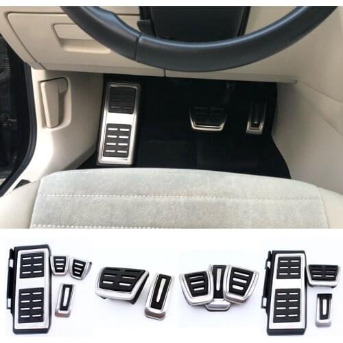 For Volkswagen VW GOLF 7 MK7 Octavia A7 (LHD) car stainless steel style accelerator pedal deceleration foot pedal cover