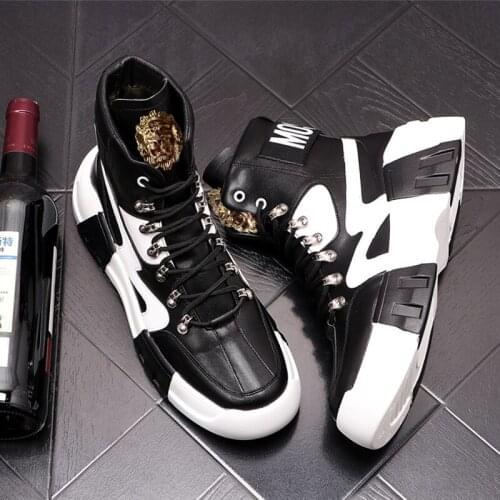 New Men Genuine Cow Leather Casual Shoes Spring Summer Fashion Street Trend Handsome Leather Flat Shoes Cool Loafers A14