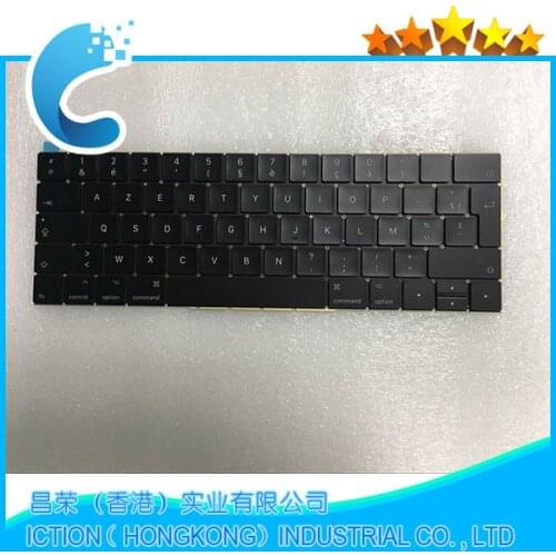Original New A1706 Keyboard FR French AZERTY for Apple Macbook 13" A1706 French AZERTY Keyboard Late 2016 Mid 2017 Year