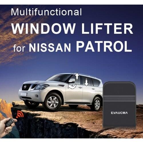 Original car power window closer window closing/opening mirror folding/opening for N issan Patrol Car Alarm Accessories