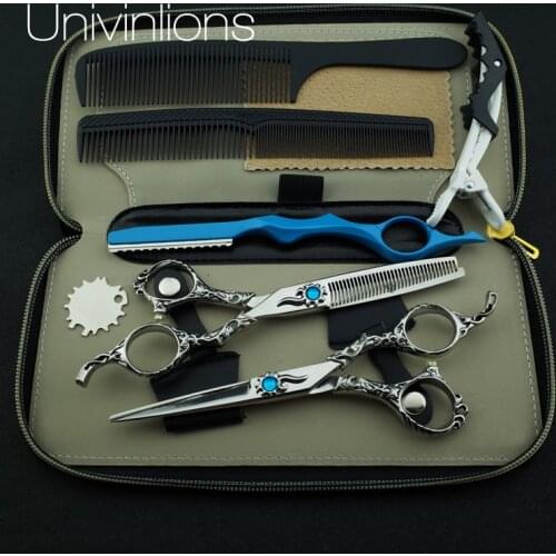 6" master 440C barber scissors japan hairdressing scissors japanese thinning shears cheap thinning scissors pinking hair sissors