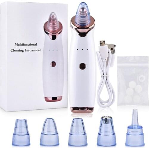 Pore Cleaner Blackhead Remover Vacuum Electric Nose Face Deep Cleansing Skin Care Machine Birthday Gift Face nose Beauty Tool