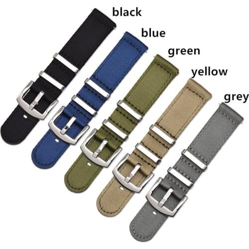 18/ 20 /22/ 24mm Nylon Watch Sport Strap Band For Samsung Galaxy Gear S3 S2 Classic Bands Amazfit for dw Fabric band