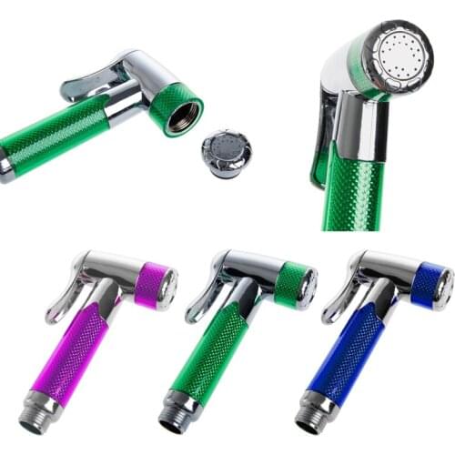 Stainless Steel Handheld Bide Diapers Sprayer Shower ABS Toile Wash Bathroom