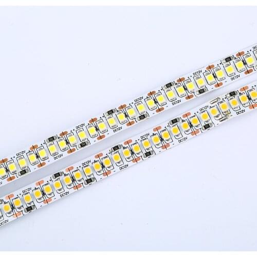 Ultra Bright Led Strip DC 12V Waterproof 240LED/m SMD 2835 Warm/Natural/Cool White Strip Light 5m/roll For Home Decoration